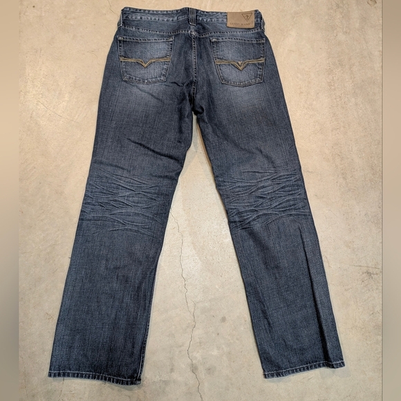 Guess Denim Desmond Relaxed For Jeans Men's 34x30 (34x31) Pants Blue - Picture 8 of 8